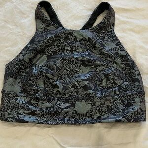 lululemon athletica Dark Floral Sports Bra